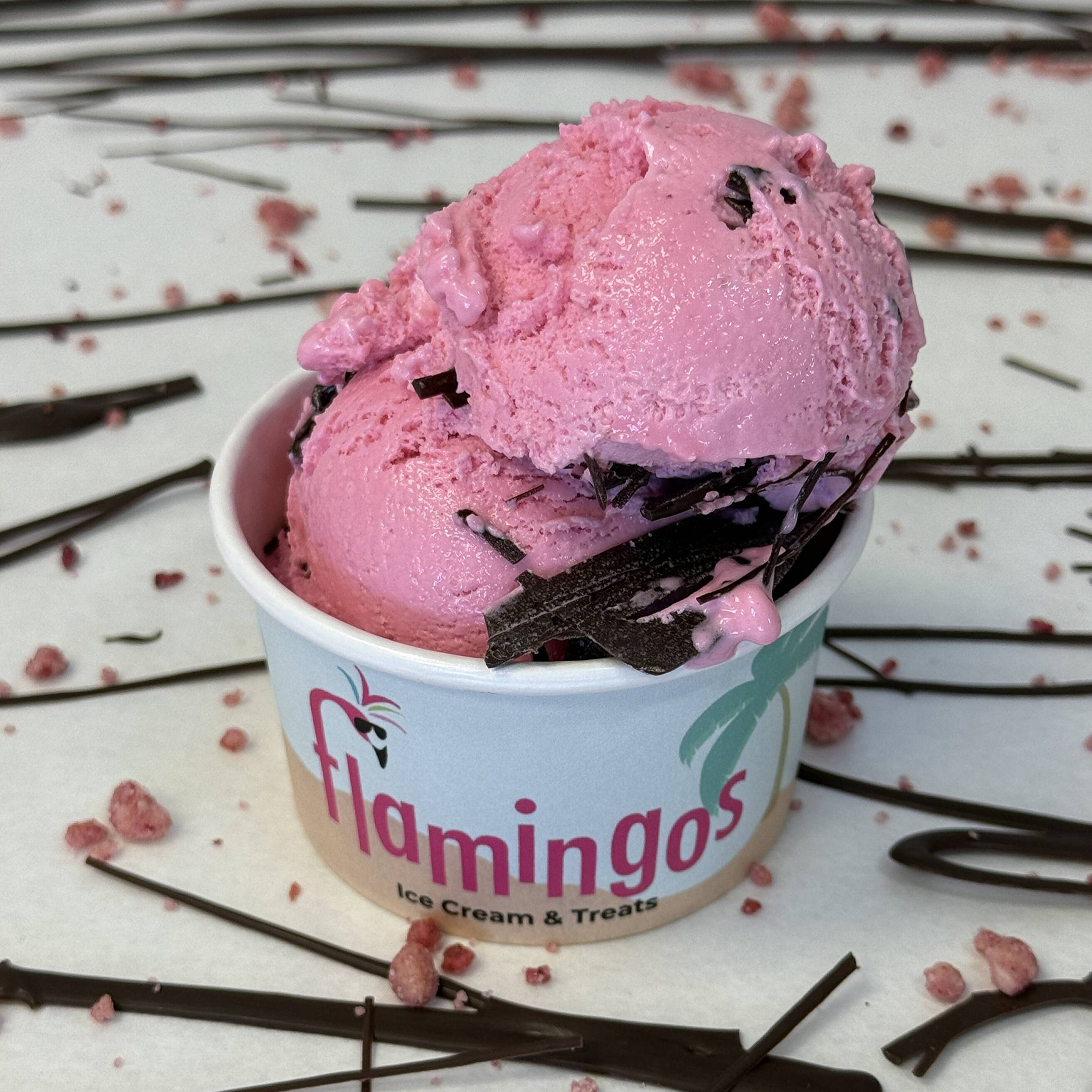 Flavors | Flamingos Ice Cream & Treats
